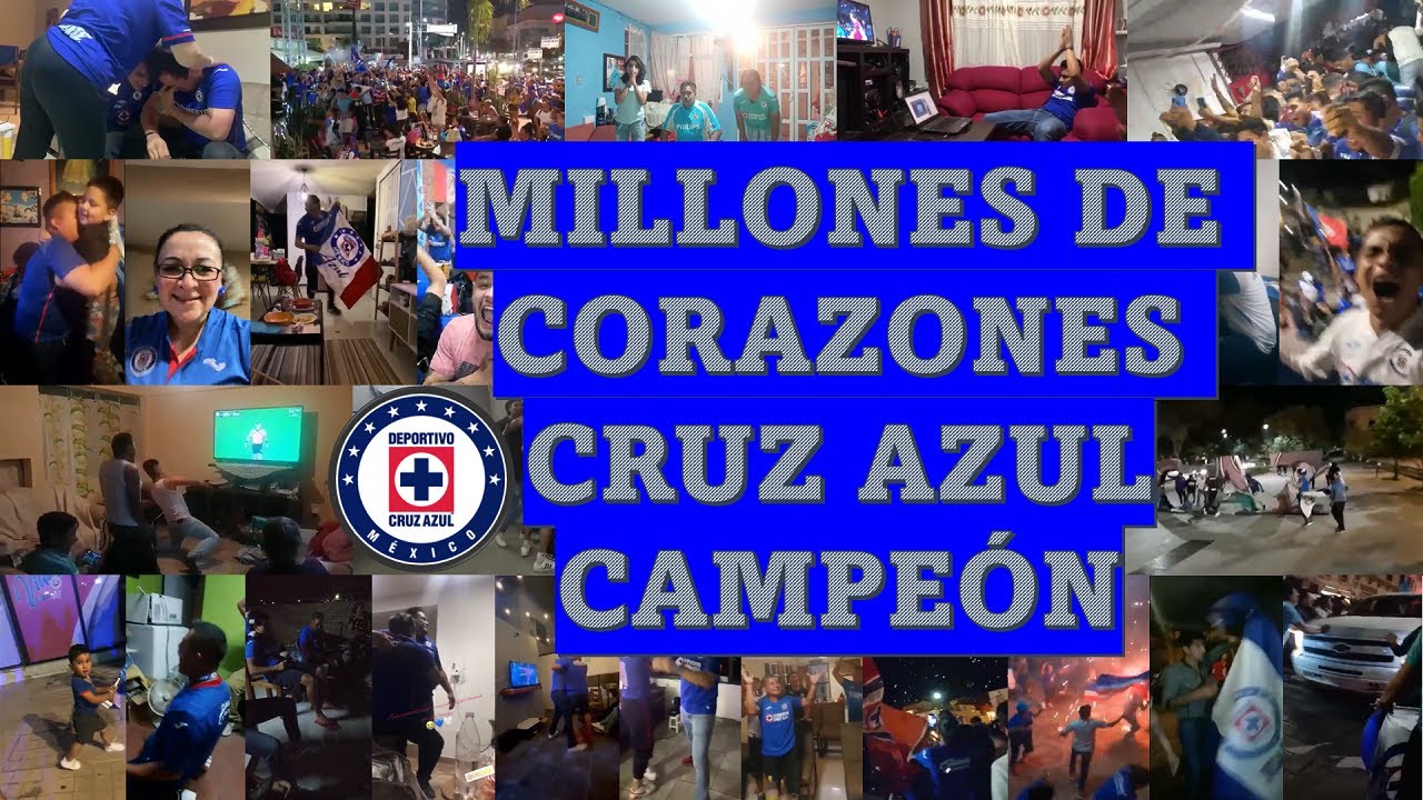 Festejos y Reacciones de la Afición - CRUZ AZUL CAMPEÓN - Parte I
