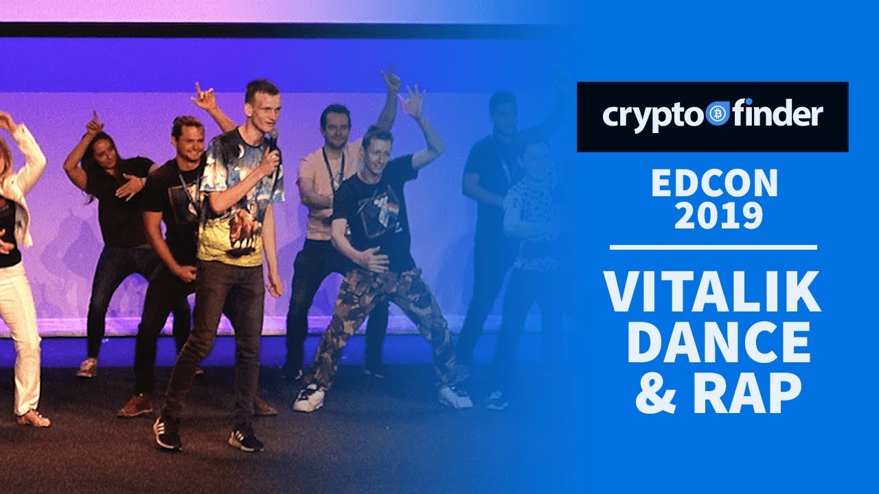 EDCON 2019 - Vitalik and Ethereum Foundation dance and rap