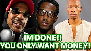 CHARLESTON WHITE SAID HE’S DONE WITH KARMELO ANTHONY & HIS FATHER & THEY ONLY WANT MONEY!