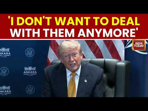 US-IRAN War: Donald Trump Makes Explosive Statement on Iran Ceasefire | "It's Over" | World News