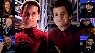 Return of Tobey Maguire  and Andrew Garfield | No Way Home | Reaction Mashup | #spiderman