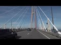 Driving in Vladivostok - Russian Bridge & Golden Bridge