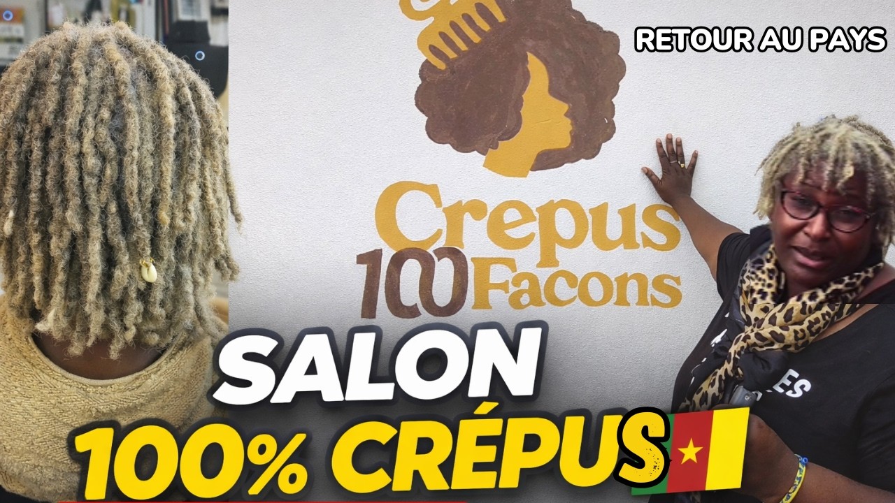 Elle a osé un salon 100% crépu au Cameroun (et ça marche)