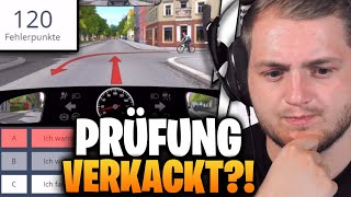 😳😨120 FEHLERPUNKTE in Theorie-Prüfung für den Auto FÜHRERSCHEIN?! 🚗 | Trymacs Stream Highlights