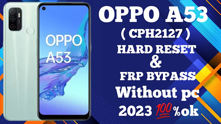 Oppo A53 (CPH2127) Android 12 Frp Bypass/TalkBack Not Working | New Trick 2023 | No Pc 100% Working