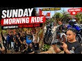 Sunday Morning Ride | Gomtinagar to The Foliage Cafe Lucknow | Peaceful Morning Motovlog 🏍️ #vlog
