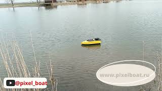 piXel Boat miniCarrier. Бюджетный прикормочный кораблик для рыбалки.
