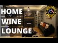 Home Wine Lounge | Basement Bar DIY | Details and Costs