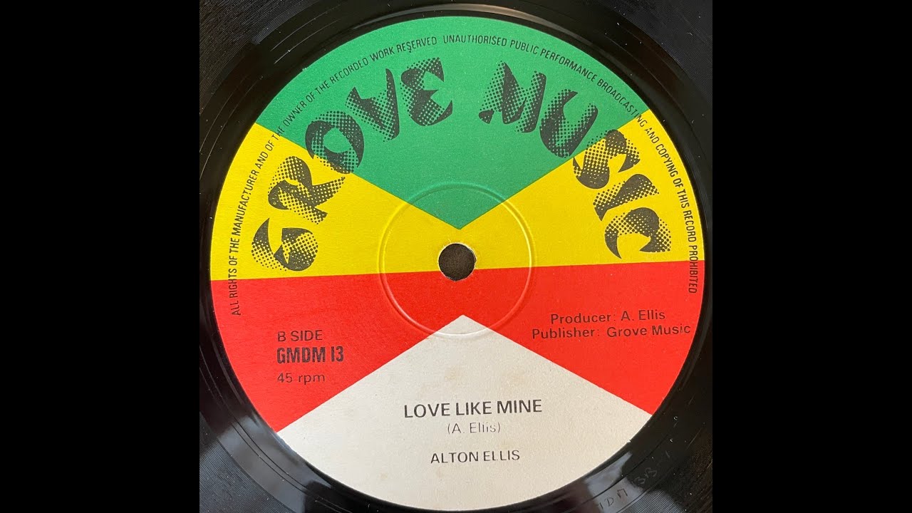 Alton Ellis - Love Like Mine【12-50054】 - YouTube
