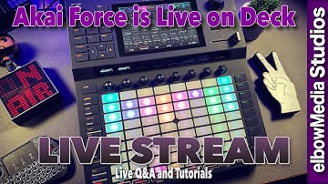 Live Music Production Tutorials | Sampling With The Akai Force!