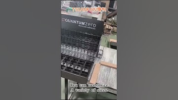 Different sized and colors can be customized #stone#tile#displayrack