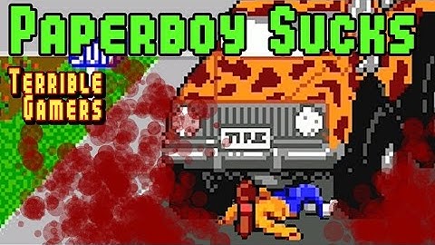 This game sucks - Paperboy 2 Gameplay (Sega Genesis) What are newspapers?