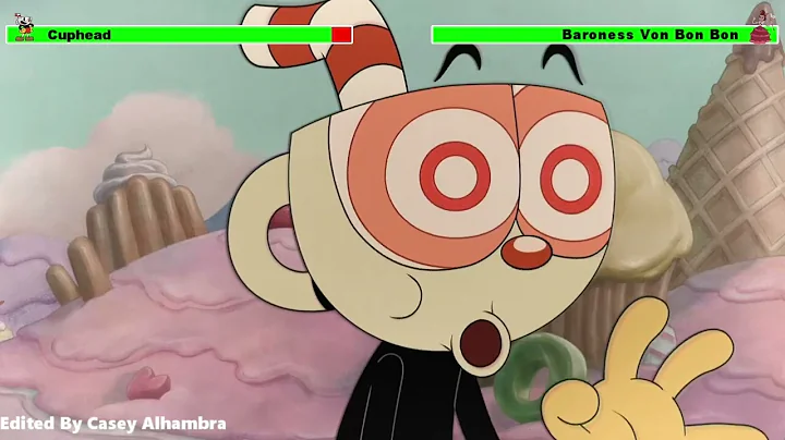 The Cuphead Show! (2022) Sweet Temptation with healthbars