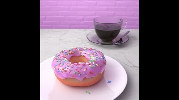 My Alternate Donut Result! from Blender Guru