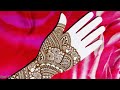 three flower +Leaf pattern mehndi designs art // new stylish wedding mehndi designs 2025 #mehndi