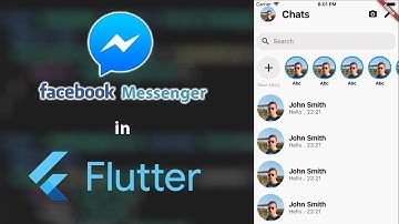 Facebook Messenger UI in Flutter - Flutter challenges - Programming Addict