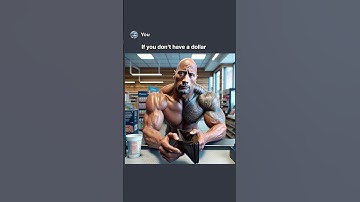 Dwayne Wanna Drink Juice 🥤#ai #aiart #chatgpt