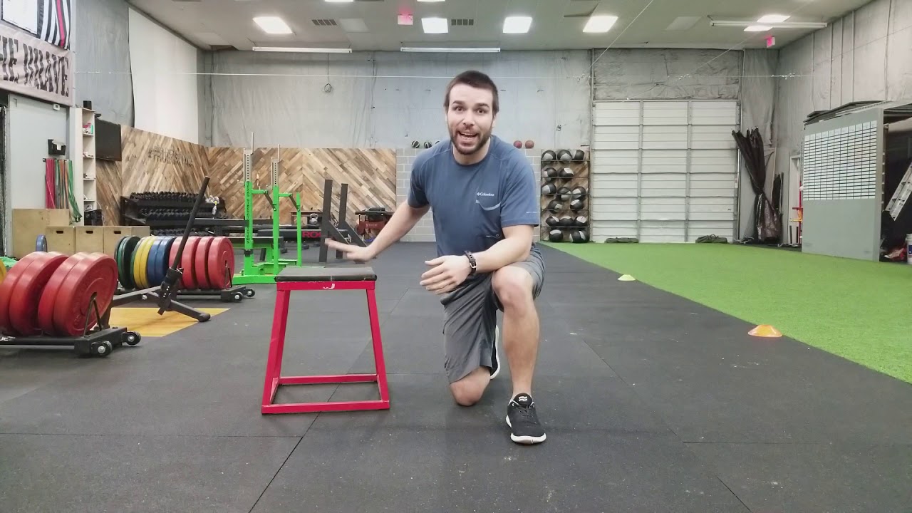goyeneche hospital Single Leg (SL) Glute Bridge with Box