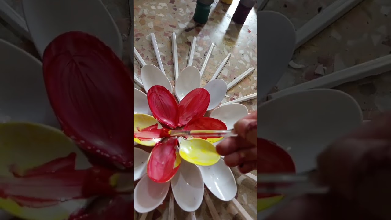 Plastic Spoon Craft Ideas 🌻