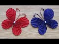 How to make beautiful butterfly  paper butterfly toturial  butterfly cutting