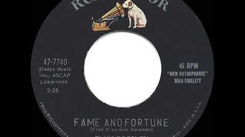 1960 HITS ARCHIVE: Fame And Fortune - Elvis Presley