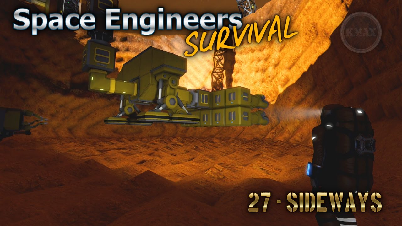 Space Engineers Survival Series - Episode 27 - Sideways [HD] - YouTube