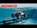 Lego Technic Car: Challenge Extreme Racing UNDERWATER &amp; Shocking Result