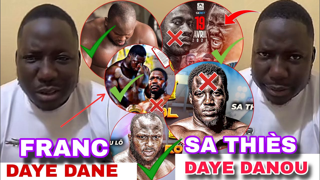 Thiedo réw na Franc day dane Tapha Tine Modou lô dane Sa Thiès Eumeu Séne dane Ada Fass…