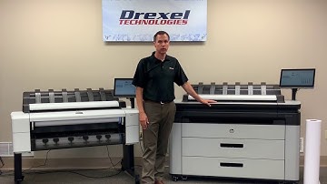 Plotter Comparison Video - HP T2600 vs HP XL3600