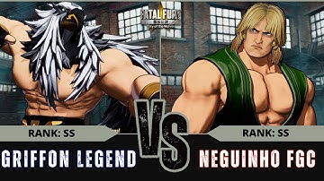FF:CotW🐺GRIFFON LEGEND (Tizoc) vs NEGUINHO FGC (Ken Masters)⭐Replay Match - FATAL FURY: CotW - 08/25
