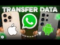 Transfer WhatsApp from iPhone to Android in 2024 📱
