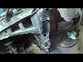 Кузовной ремонт Lexus es 300h рихтовка и  востоновление водительской стойки #кузовной ремонт