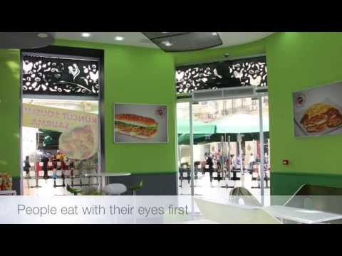 Fast Food Restaurant - Acrovyn Case Study