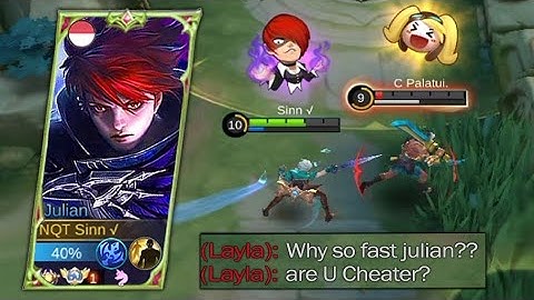 TOP GLOBAL JULIAN TUTORIAL COMBO & BUILD AND EMBLEM | MLBB