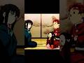 Tanjiro💙 X Nezuko💖 X Muichiro✨Cute [Edit/AMV]"Copines"❤️#shorts #demonslayer