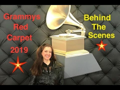 Grammys Red Carpet - Behind the Scenes