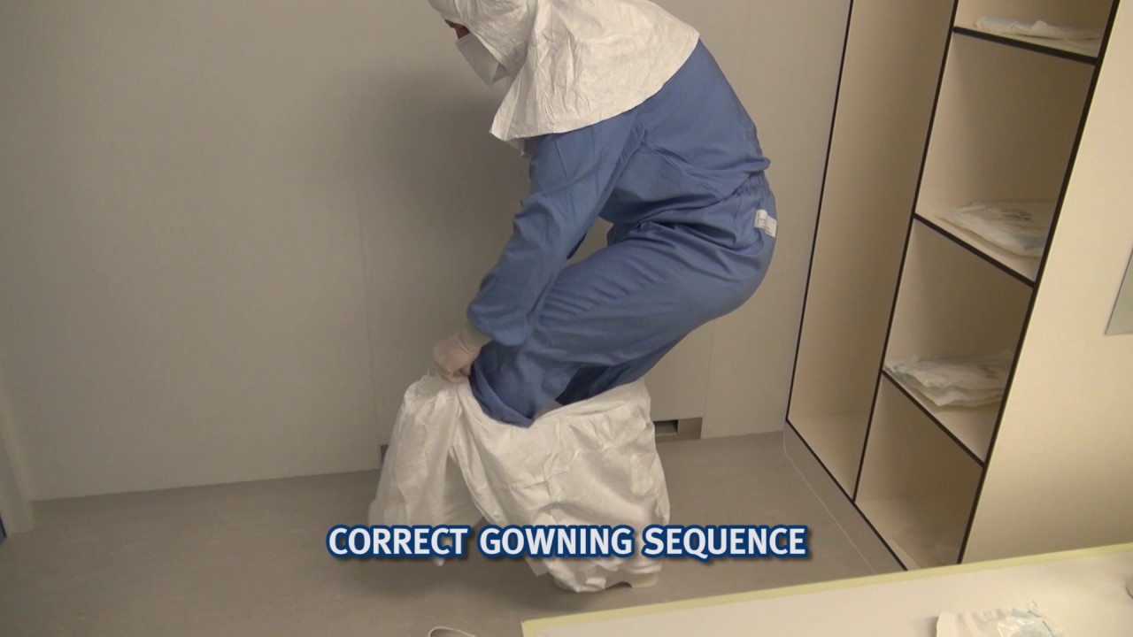 Gowning & Gloving Procedures: Surgical Teaching Unit - McGill University -  JGH - YouTube