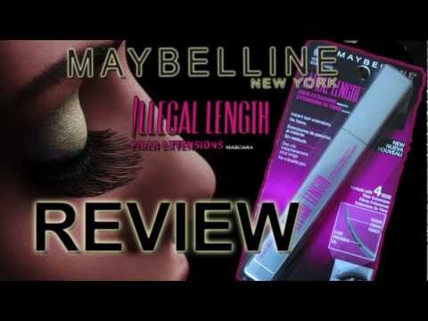 ★ How to Get LONGER EYELASHES - Maybelline Illegal Length Mascara Review 2012 Video ★ - YouTube