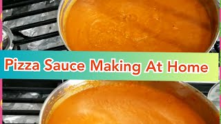 Pizza Sauce Making At Home | Home Made Pizza Sauce | పిజ్జా సాస్ తయారు చేయు విధానం