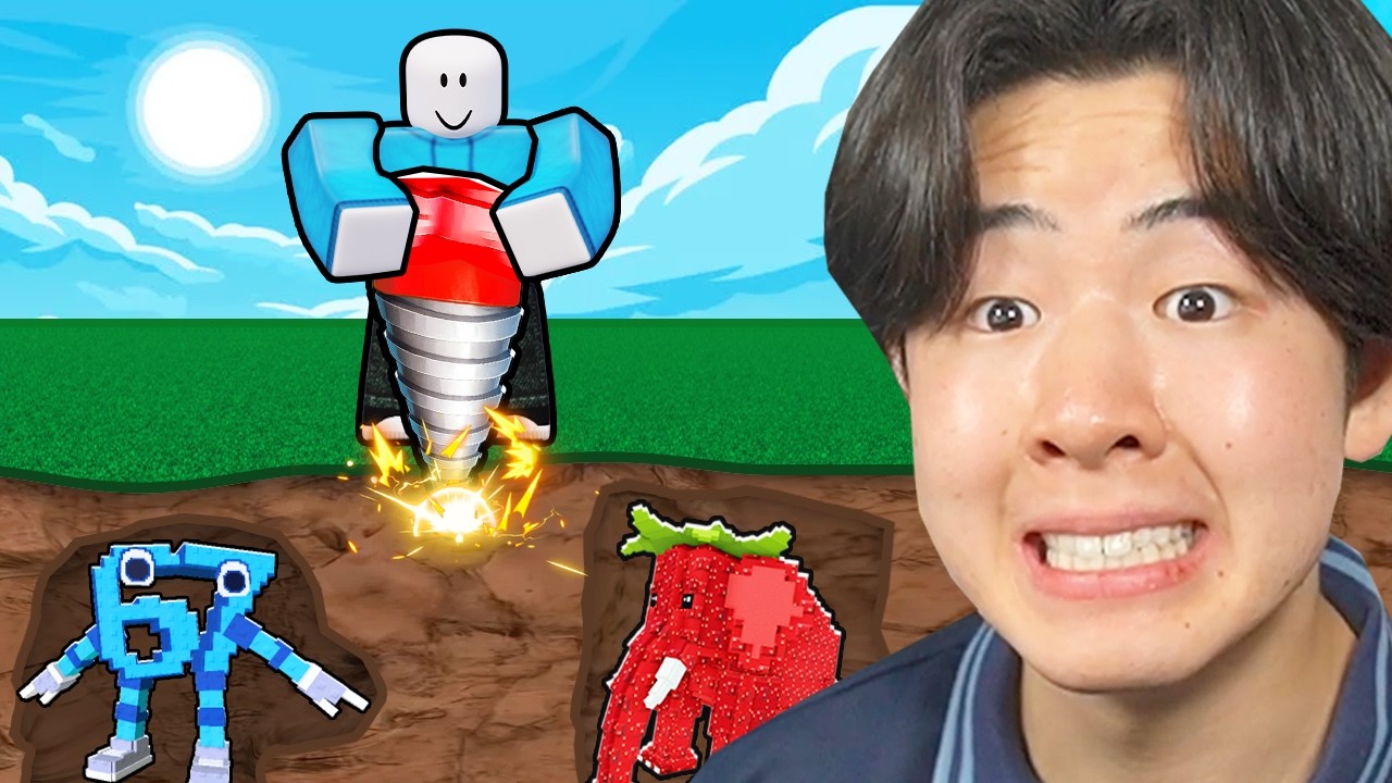 穴を掘ってブレインロットを入手してみたら - YouTube