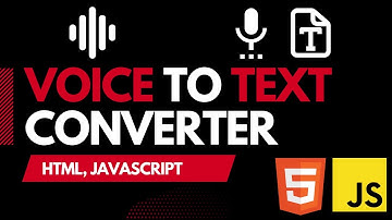 Voice To Text Converter Using HTML & JavaScript | Convert Speech To Text With JS Web Speech API