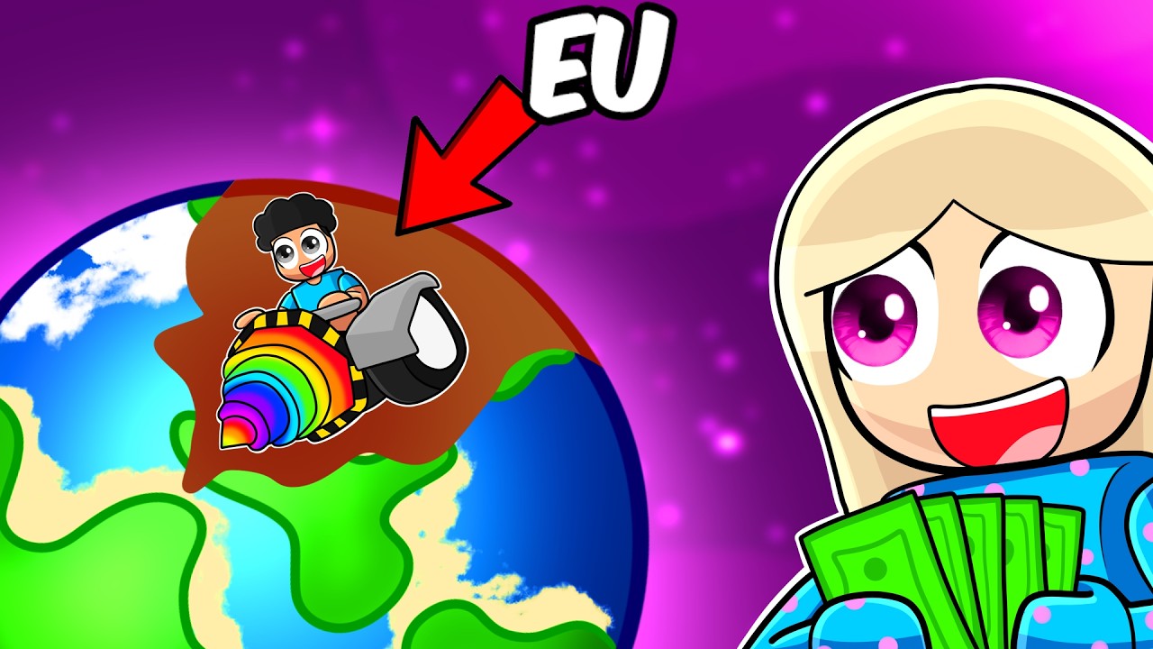 DIGGING to the CENTER of the PLANET EARTH in Roblox - YouTube