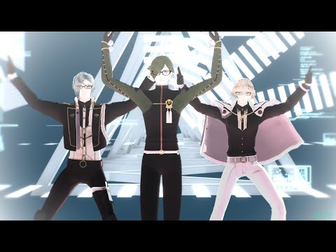 【MMD刀剣乱舞】WAVE【髭切/膝丸/鶯丸(＋眼鏡)】