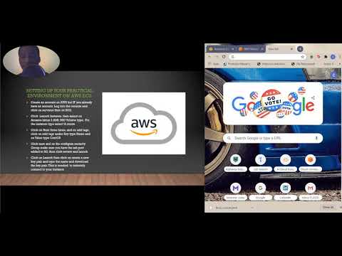 Capa de Setting up a linux instance on AWS console