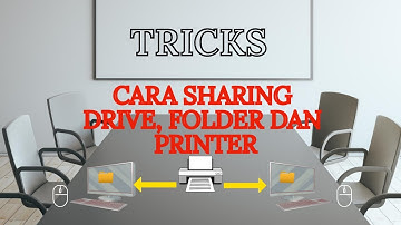 CARA SHARING DRIVE - FOLDER - PRINTER PADA JARINGAN LAN & INTERNET