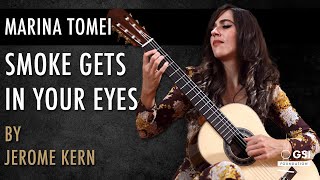Marina Tomei performs Jerome Kern's "Smoke Gets In Your Eyes" on a 2023 Hironori Fukuda guitar