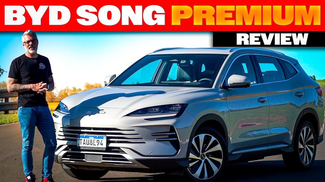 BYD SONG PREMIUM🚨 Acelerei na Pista o BYD Song Premium e FALEI TODA VERDADE! Preço, Seguro, Opções