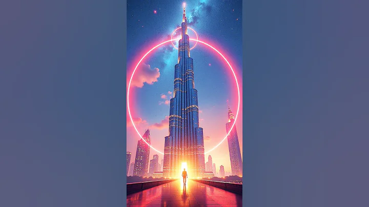 Watch the Sunset Twice on Burj Khalifa #shorts #shortsfeed #ytshorts #viralshorts #facts #trending