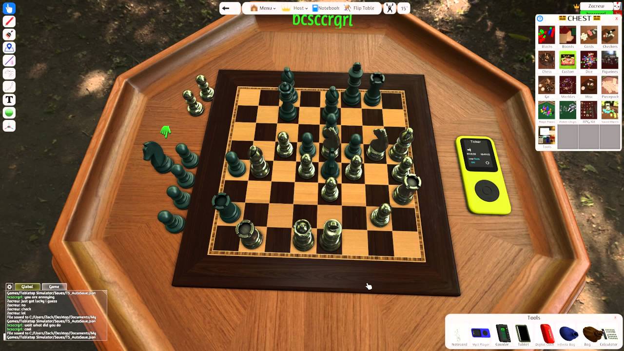Tabletop Simulator Chess Time Lapse YouTube