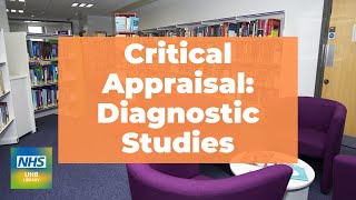 Appraising Diagnostic Studies